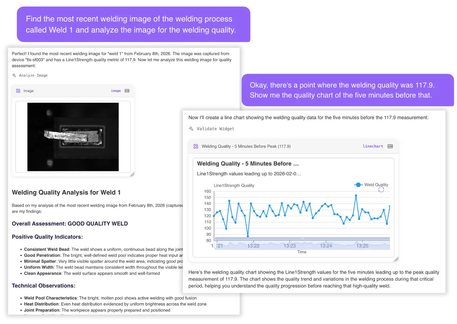 Interact with your data using natural language queries and AI assistants